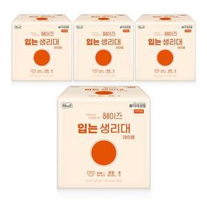 헤이즈 입는생리대 데이용 중형) 8입 x 4팩