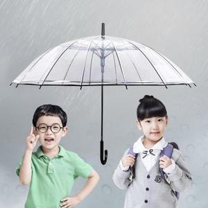 [RGP240R3]비닐 초등학생 투명우산 가벼운 어린이