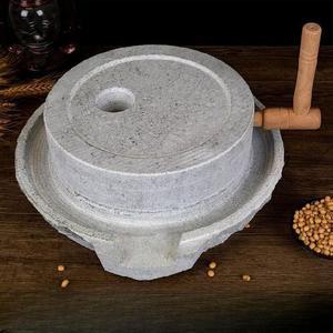 전통 맷돌 절구 40cm 대형 멧돌 분쇄기 가정용 수동 천연석