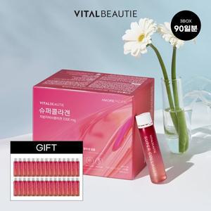 [바이탈뷰티]슈퍼콜라겐 90일분(본품 30입x3개)+30입 추가증정