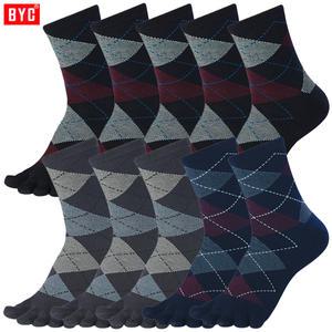 BYC아가일패턴신사패션발가락양말10켤레SMS1055