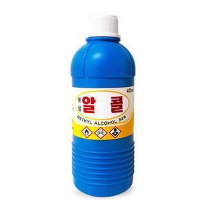 보라미 메칠 알콜 84% 400ml 불부항용 메탄올 공업용 기계소독