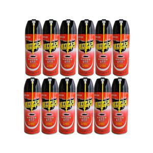 에프킬라 바퀴살충제 울트라 스프레이 500ml X12 바퀴벌레약 바퀴벌레퇴치