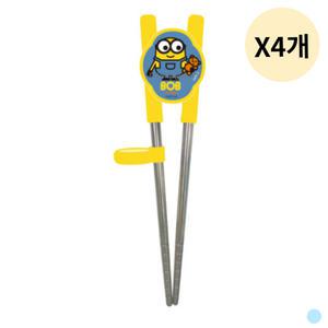 릴팡 미니언즈 크로버워크 스텐 젓가락 2단계 X4