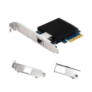 Asustor AS-T10G2 10GBase-T (RJ45) PCI-E 네트워크 어댑터 금속 브래킷 3개 포함 (AS67용 로우 프로파일