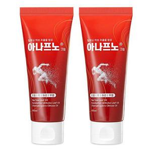 정품-마사지크림/아나프노 온열크림 2개/운동전후 /릴렉싱허브/바디 아나프노 온열 관절 에뮤오일 릴렉싱 앤 리커버리 롤러 근육 에뮤오일