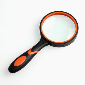 더블컬러 대형돋보기 핸디 2.5배율 확대경