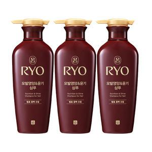 려 클래식 샴푸 400ml 모발영양, 3개