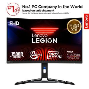 레노버 게이밍 모니터 FHD 커브드 240Hz 무결점 AS3년 68.5cm R27fc-30 67B6GAC1KR