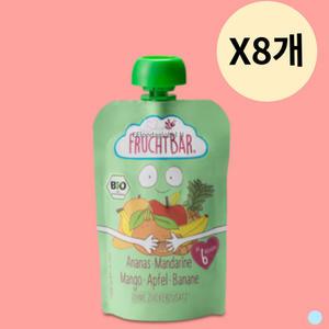 프루트바 과일퓨레 파인애플 망고 사과 바나나 8팩
