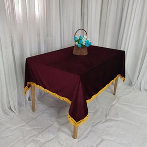 졸업식 벨벳테이블보 벨벳식탁보 행사용테이블보 185cmx155cm