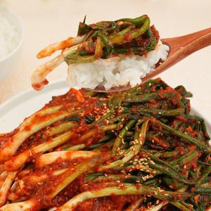 [기타]국내산 100% 전라도 여수 돌산 파김치 2kg