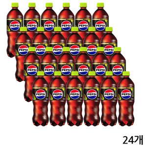 펩시 슈가제로 카페인제로 라임 500ml x 24페트 (24개)
