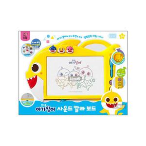 핑크퐁 아기상어 사운드 칼라보드 도장놀이 동요 그리기 보드판 선물
