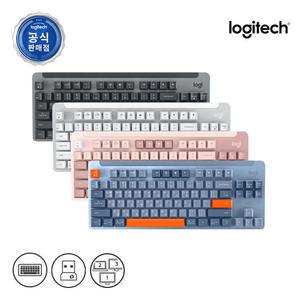 로지텍코리아 로지텍 시그니처 K855 무선 블루투스 기계식 TKL 키보드(적축)