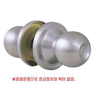 현대디엘 방화문용 현관정 9003B-SS 열쇠없음 1EA/손잡이/문고리/현관문/도어/현관/잠금/장치/원형/통로