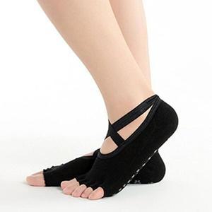 [셀러허브 1][HYIJWH0Z_4B]크로스 테스양말 오픈토 요가양말