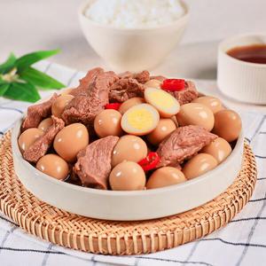 [육해공] 국내산 한돈 메추리알 장조림 320g x 3통 밥도둑 반찬