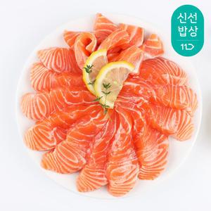 생연어 슬라이스 500g 1팩