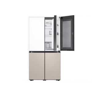 [삼성] 비스포크 냉장고 869L 푸드쇼케이스 RF85DB91F1HWB (새틴화이트+베이지)