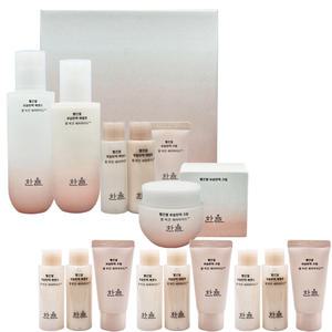 한율 빨간쌀 보습탄력 2종세트+크림55ml+3종 키트 x3개 증 정