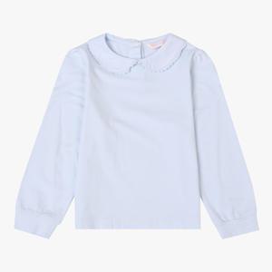 [로엠걸즈] 카라 레이스 티블라우스  RGLW2513P