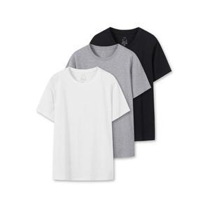탑텐 TOPTEN 공용 코튼 베이직 반팔티 3PACK MSF5TS3001