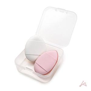 퍼프 휴대 2pcs 파운데이션 핑거 파운데이션퍼프 메 (WFGTINA)