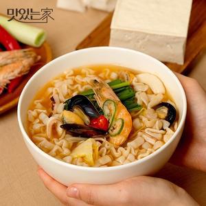 명인 신덕재 한둘 쫄깃 생두부 칼국수 얼큰한맛 2 4 6팩)