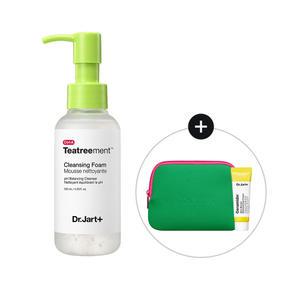 닥터자르트 여드름성피부사용적합 컨트롤에이 티트리먼트 클렌징폼 120ml +파우치세라마이딘크림7ml