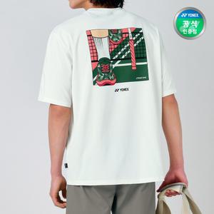 요넥스 배드민턴 오버핏 캐주얼 반팔 티셔츠 251TS044U