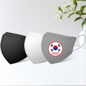 국산 숨편한 귀편한 황사 마스크 100매 새부리형 4중 컬러 대형 KF94마스크 Kf94마스크