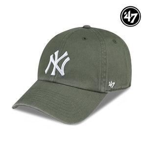 [47brand]47 브랜드 뉴욕양키스 MLB 남자 여성 엠엘비 볼캡 야구 모자 카키 B-RGW17GWS-MSA