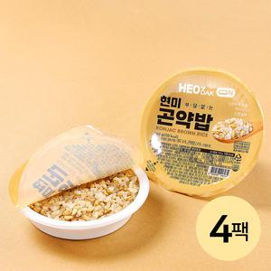 [허닭] 허닭ON 실온 현미 곤약밥 4개