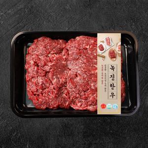녹진한우 1등급 냉장 불고기 500g*2팩