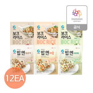 청정원 보크라이스/맛있는밥&앤 6종 12개 골라담기