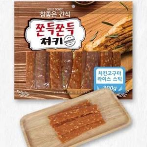 져키 강아지간식 캐주얼 애견간식 치킨고구마 필수템 (WFH570M)