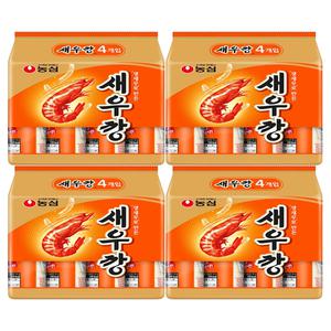 농심 새우깡 미니팩 120g X 4개