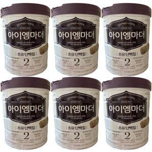 남양 아이엠마더 분유 2단계 (800g x 6캔)