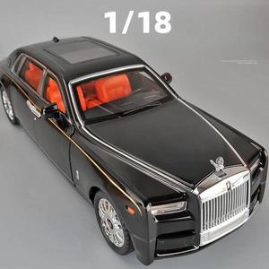 1:18 빅 사이즈 다이캐스트 롤스로이스 팬텀 합금 자동차 모델 집단 미니어처 Voiture 남자 친구 선물 홈