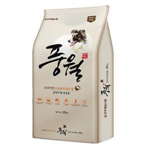 천하제일 풍월 20kg 개사료 대용량 강아지 사료 프리미엄 고단백