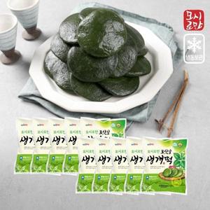 [기타]모시로만 모싯잎 생개떡 10봉(총 100개입)