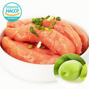 [웰굿] HACCP 전북 프리미엄 매실 품은 백명란젓(특) 800g