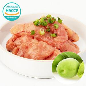 [웰굿] HACCP 전북 프리미엄 매실 품은 백명란젓(선동) 800g