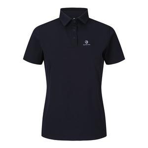 [블랙야크]여성 베이직 카라 반팔티 NAVY_s