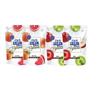 고농축피죤 보타닉 자몽프레시 1600ml, 2개 + 애플밤 1600ml , 2개