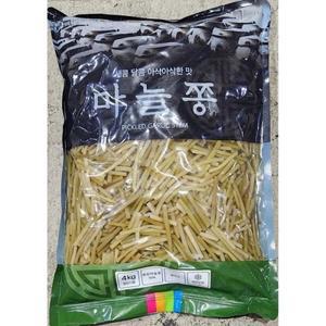마늘쫑 착한식품 냉장 4Kg 3개