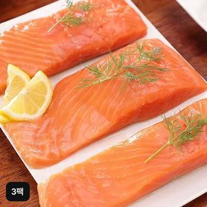 사조 연어회 250gX3팩(총 750g)+해동지 3장