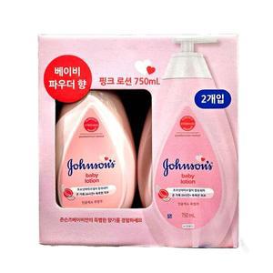 [NS홈쇼핑]코스트코 존슨즈 베이비 로션 핑크 (750ml, 2ea)[35140674]