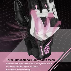 SCOYCO 오토바이 장갑 남성 통기성 Anti-fall Luva Motocross 승마 방수 모토 터치 스크린 Guantes
